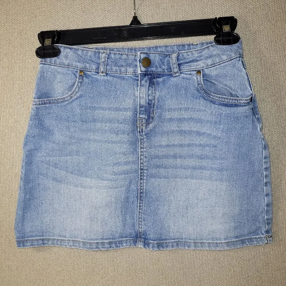 Carter's Size 14 Light Blue Denim Skirt